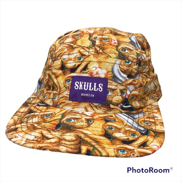Skulls Brooklyn 5 Panel Adjustable Hat 